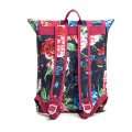 Newest hot selling flower printing colorful women backpack fashion custom backpack for travel